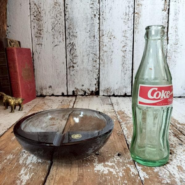 70-80sヴィンテージ 未使用 HOYA ホヤ ミニマル アッシュトレイ 灰皿