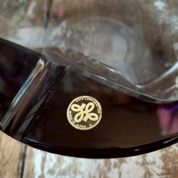 70-80sヴィンテージ 未使用 HOYA ホヤ ミニマル アッシュトレイ 灰皿