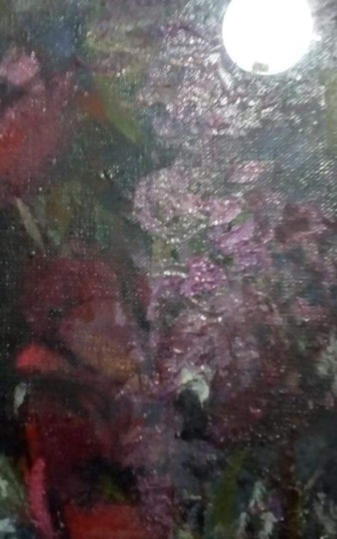 フランティシェク·レタック ライラック真作油彩40号最終値下げ640万