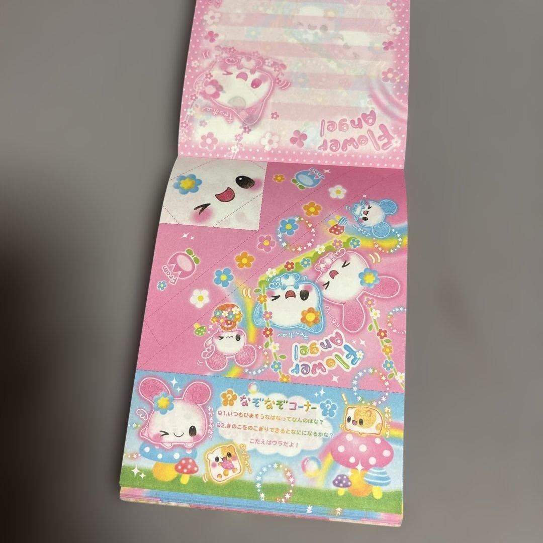 平成レトロ フラワーエンジェル メモ帳 平成女児 - メルカリ