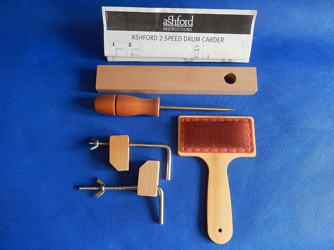 手動式木製ドラムカーダー・アシュフォード