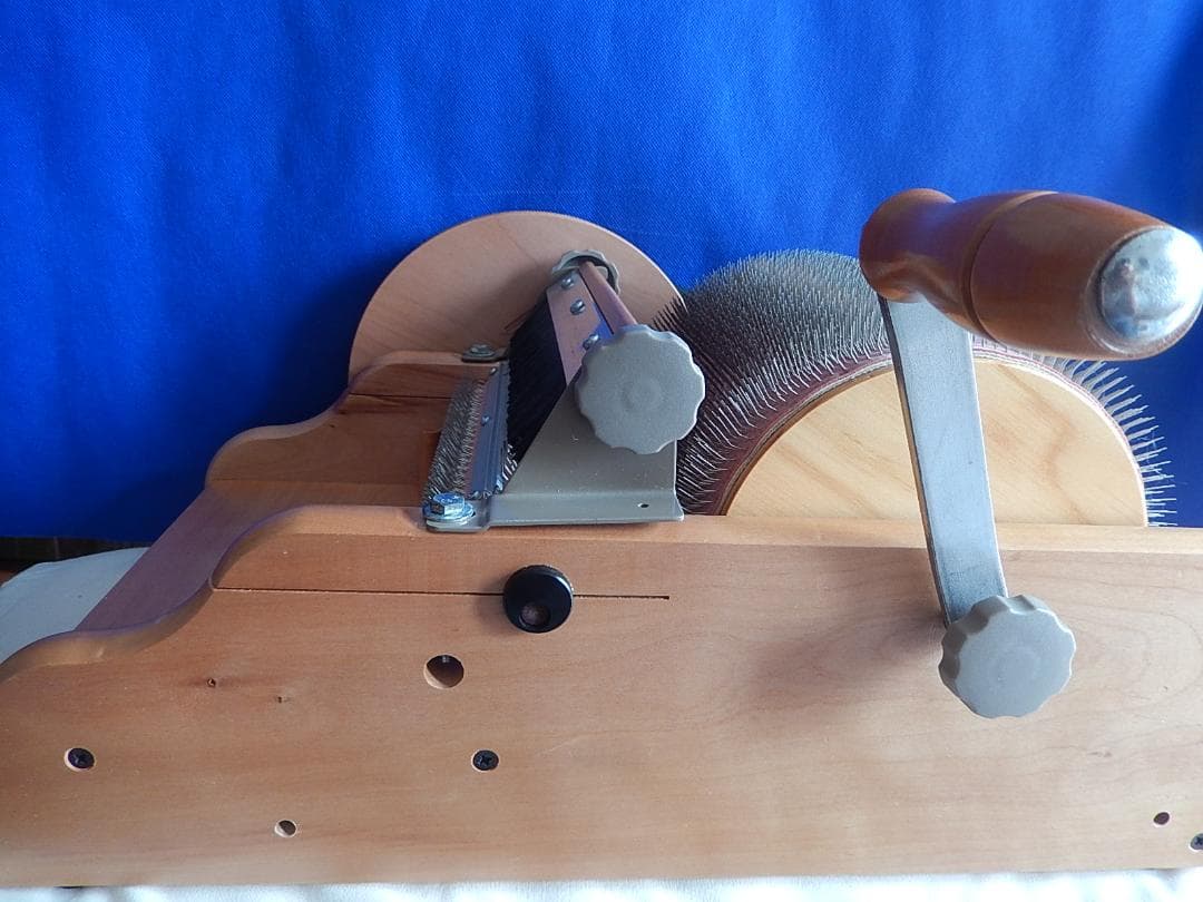 手動式木製ドラムカーダー・アシュフォード