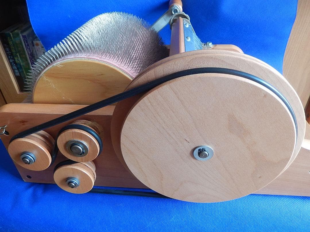 手動式木製ドラムカーダー・アシュフォード