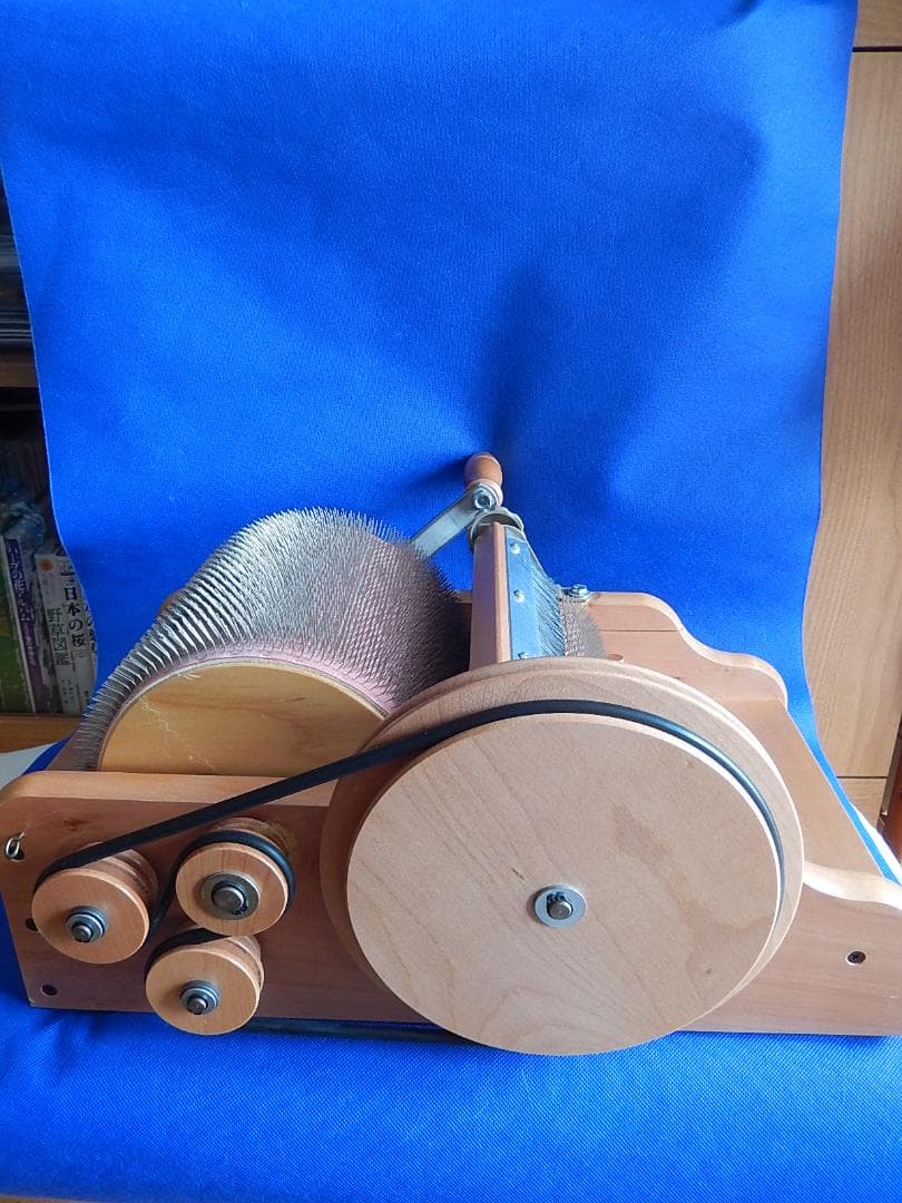 手動式木製ドラムカーダー・アシュフォード