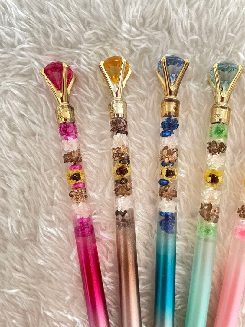 訳ありハーバリウムボールペン　まめセット　@13@44@49