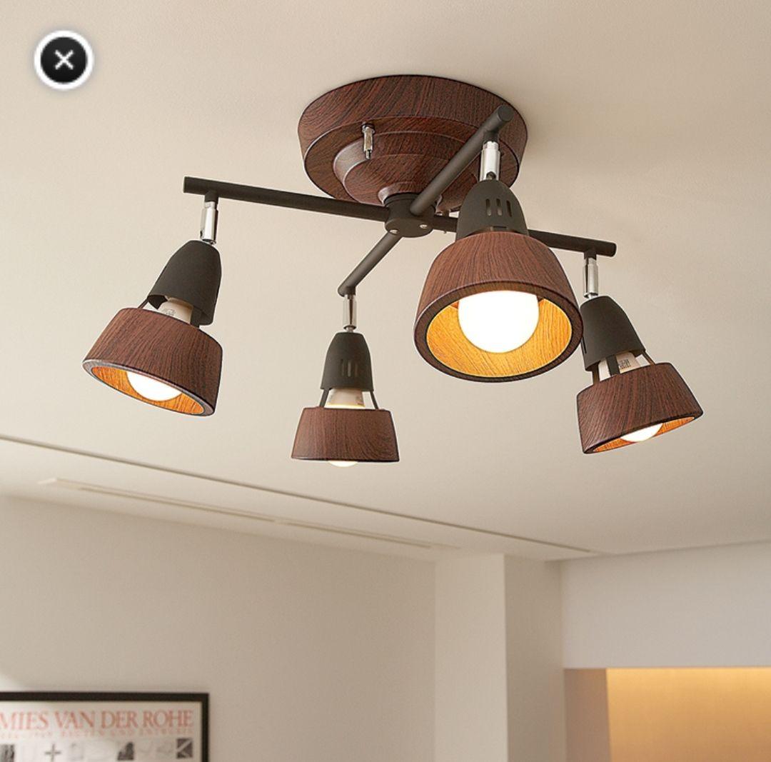 HARMONY X シーリングランプLED ブラウン×ブラック