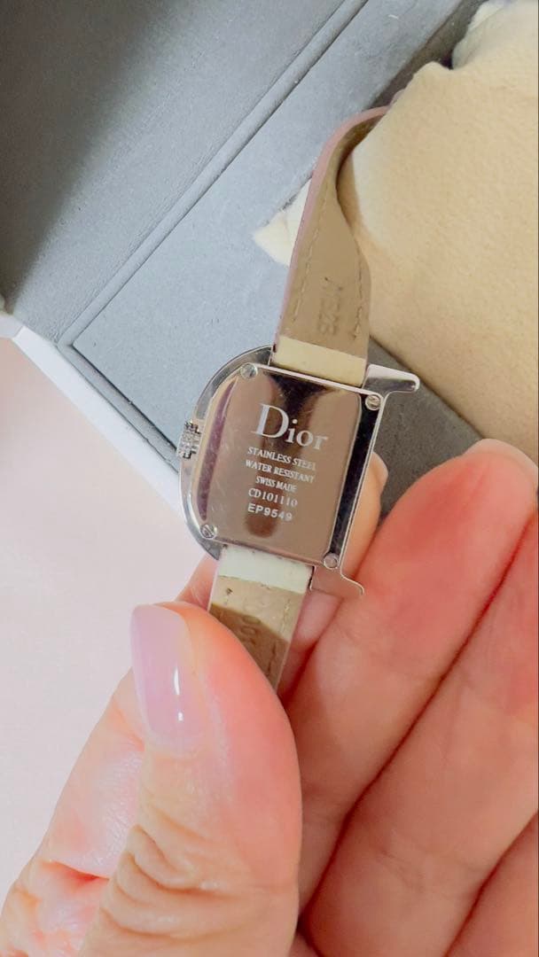 JADEX 樣 Christian Dior ピンク 腕時計 ユニークデザイン