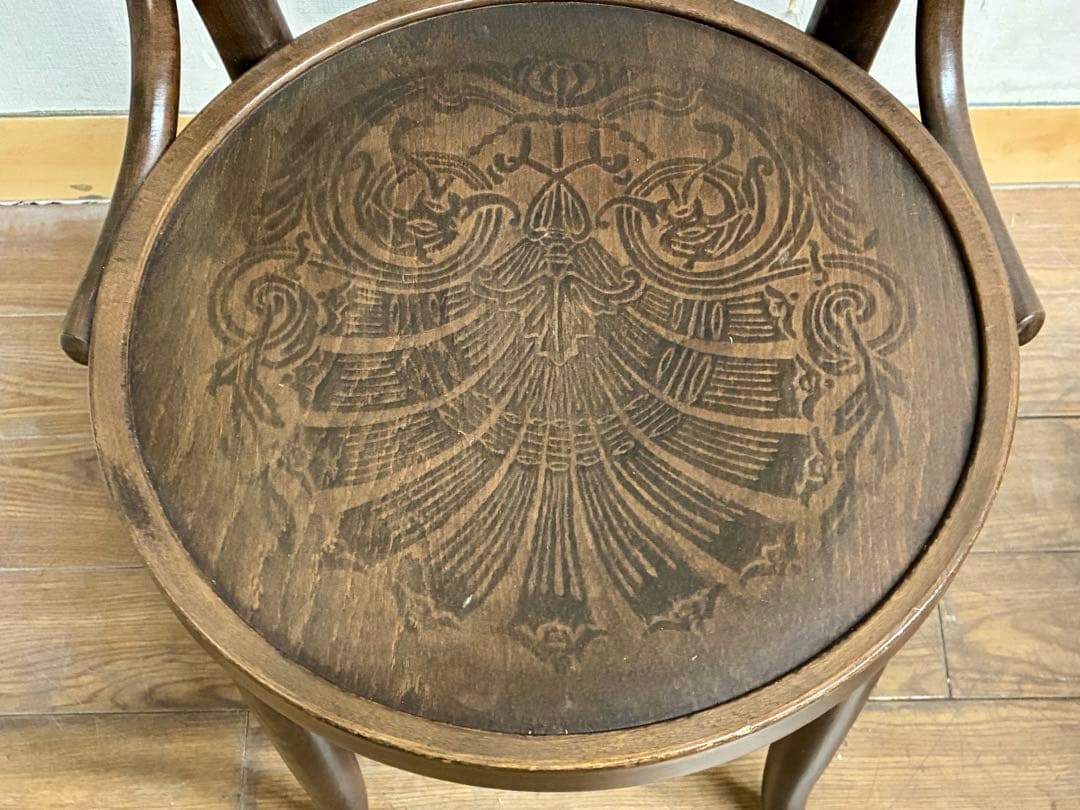 ゆずぺい様専用管449☆秋田木工☆ヴィンテージ☆ベントウッドチェアー