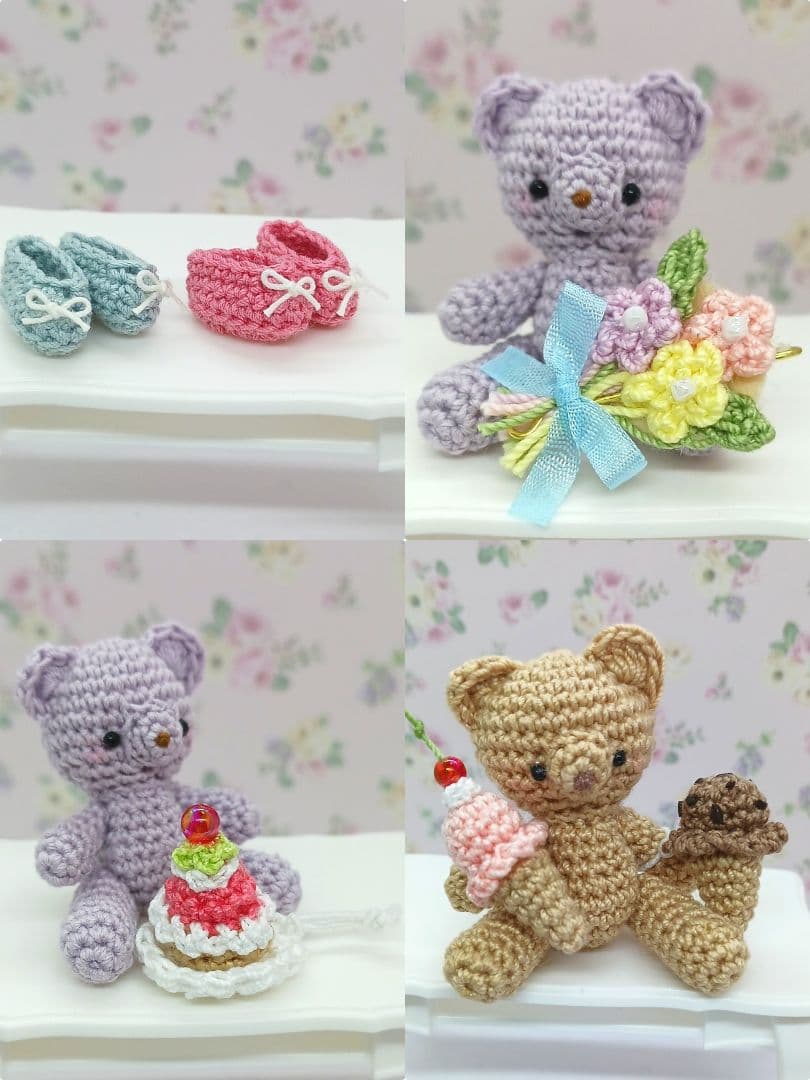 やまきんぐページ　ミニチュアドール服　　ハンドメイドドール服