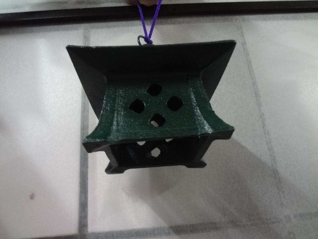 南部鉄器　風鈴　あずまや風鈴合掌造　大サイズ　未使用品