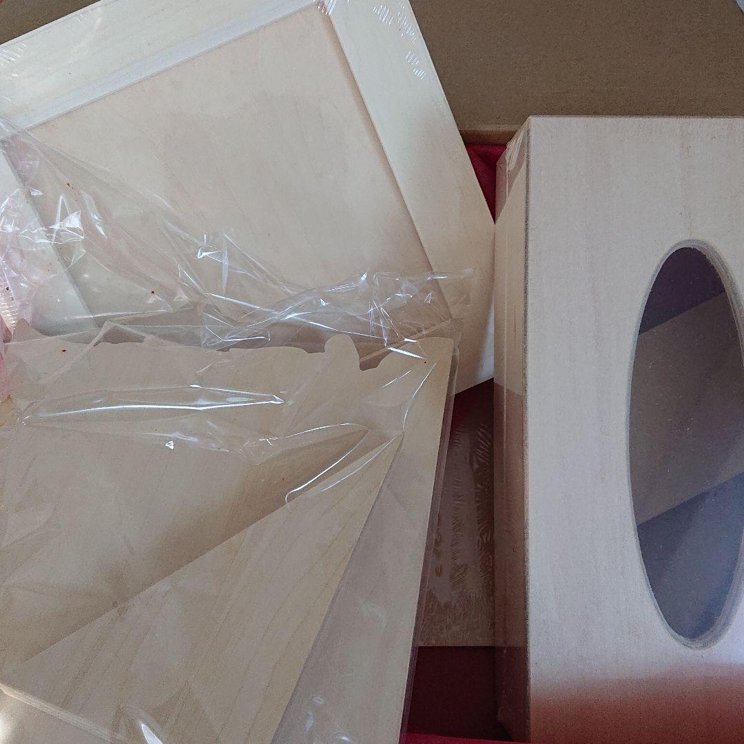 出口むつみさん トールペイント パターン セット 白木付き 非売品