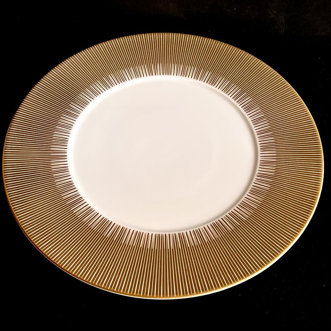 ★新品未使用　超美品★フランスBernardo ゴールド　大皿　サービスプレート
