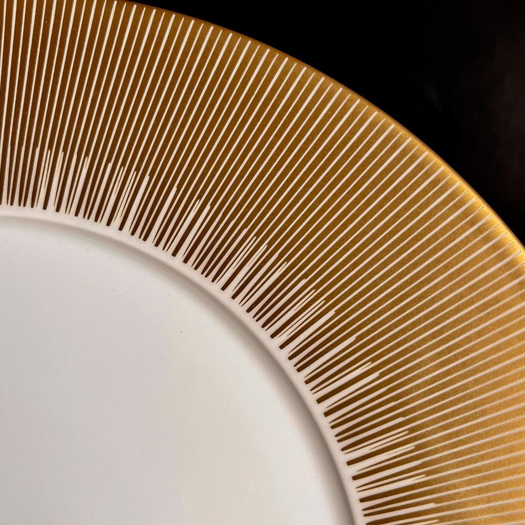 ★新品未使用　超美品★フランスBernardo ゴールド　大皿　サービスプレート