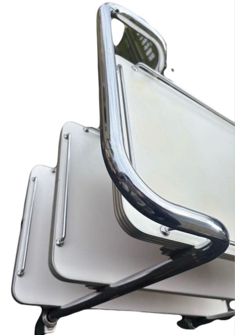 HIKARI 横幅103cm 業務用 配膳 ワゴン カート 3段 白