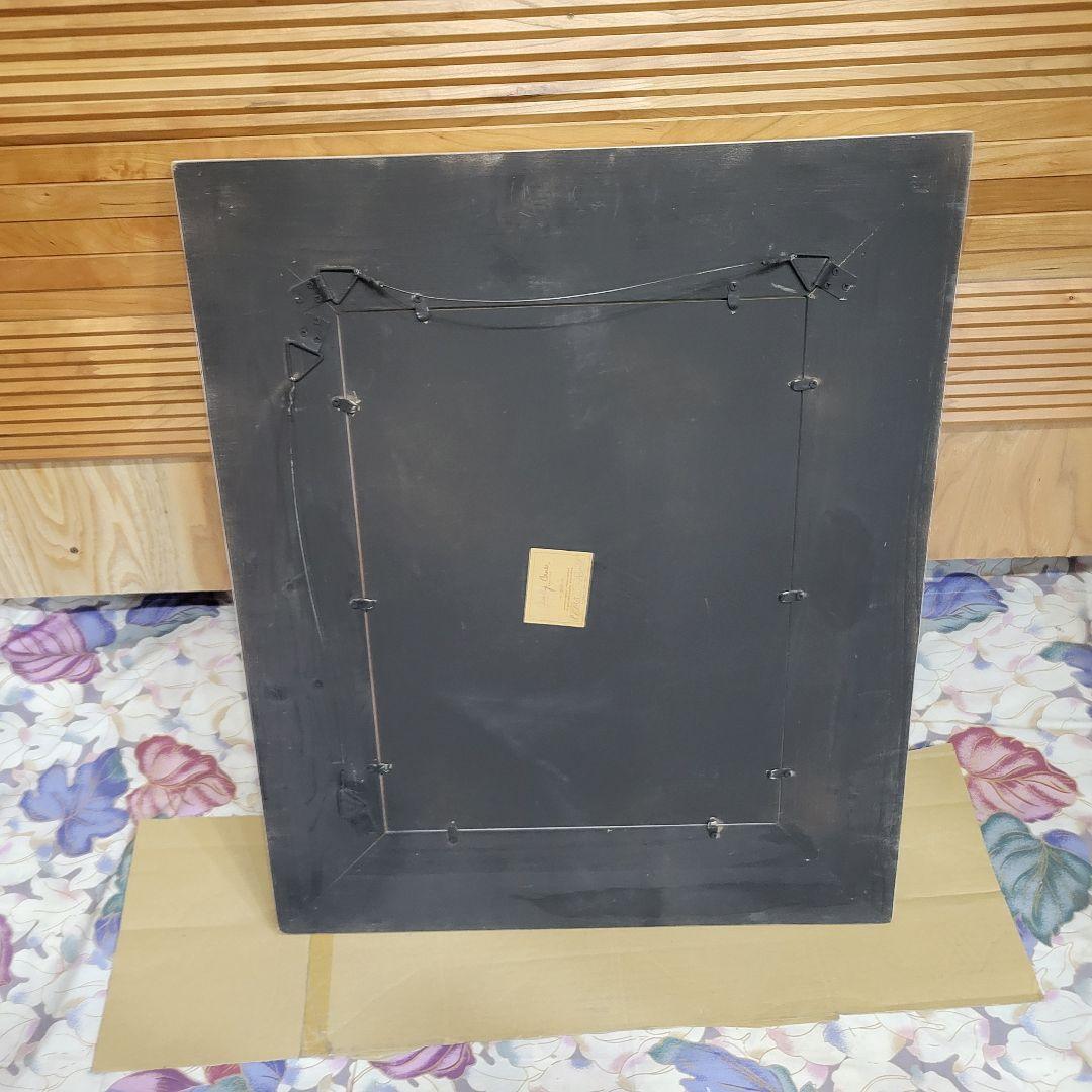 フランス　カントリーコーナー社　壁掛けミラー　シャビーシック