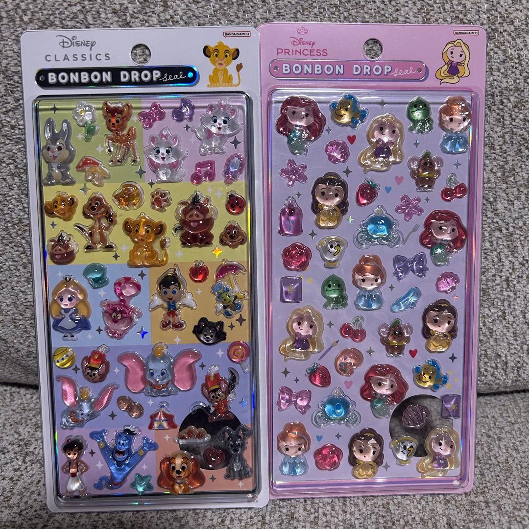 ディズニー ボンボンドロップシール クラシック プリンセス - メルカリ
