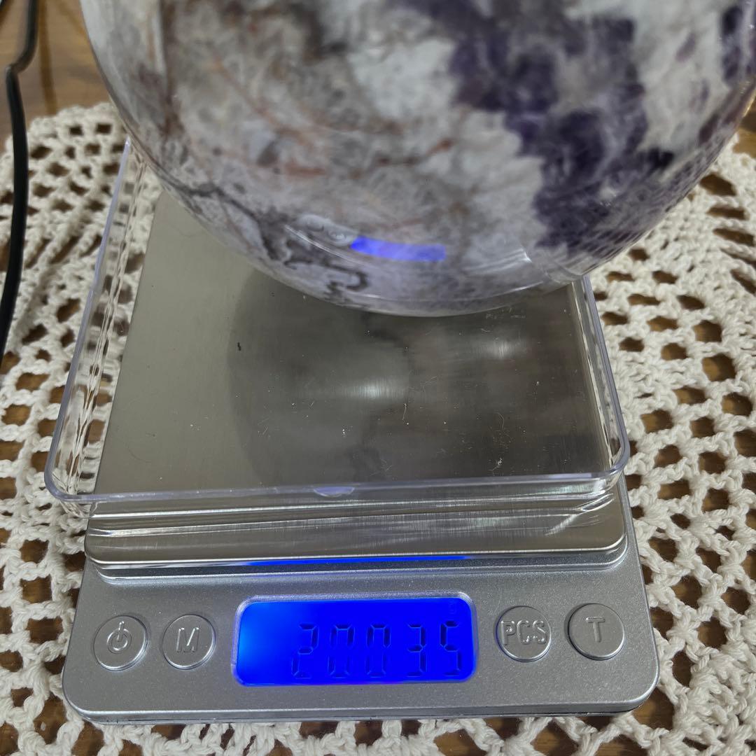 【天然石】ケープアメジスト ドリームアメジスト 丸玉 スフィア 大玉