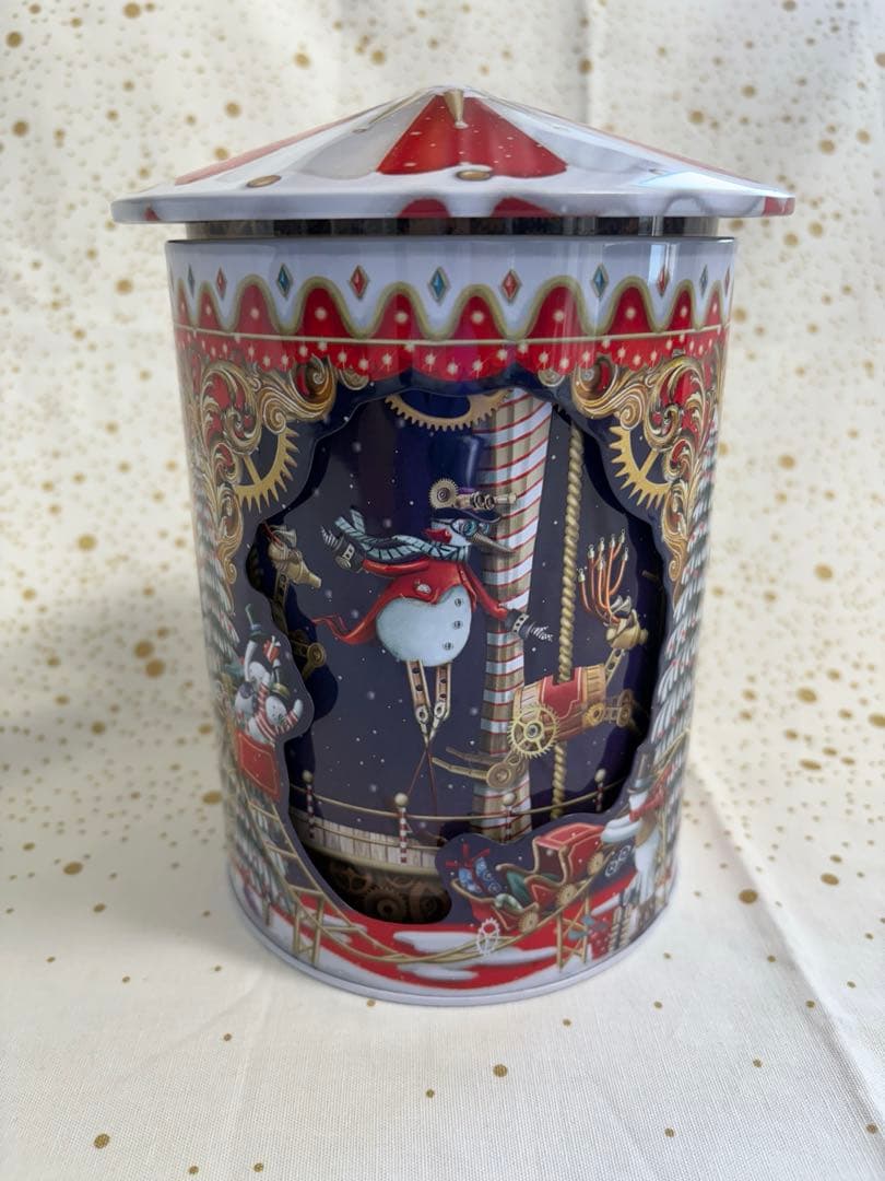 KALDI カルディクリスマスオルゴール缶 3個 - メルカリ