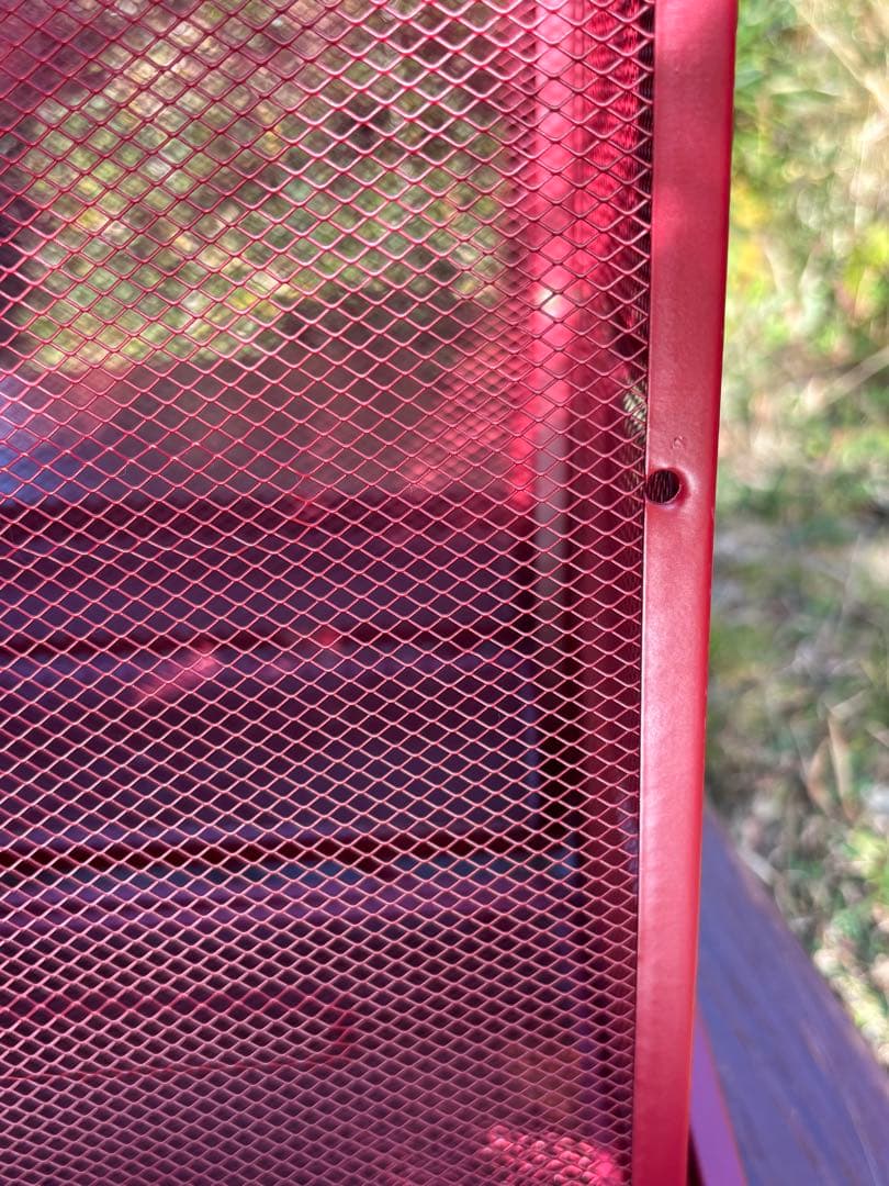 廃盤 稀少品　IKEA ANDY 赤 キッチンワゴン ポストモダン