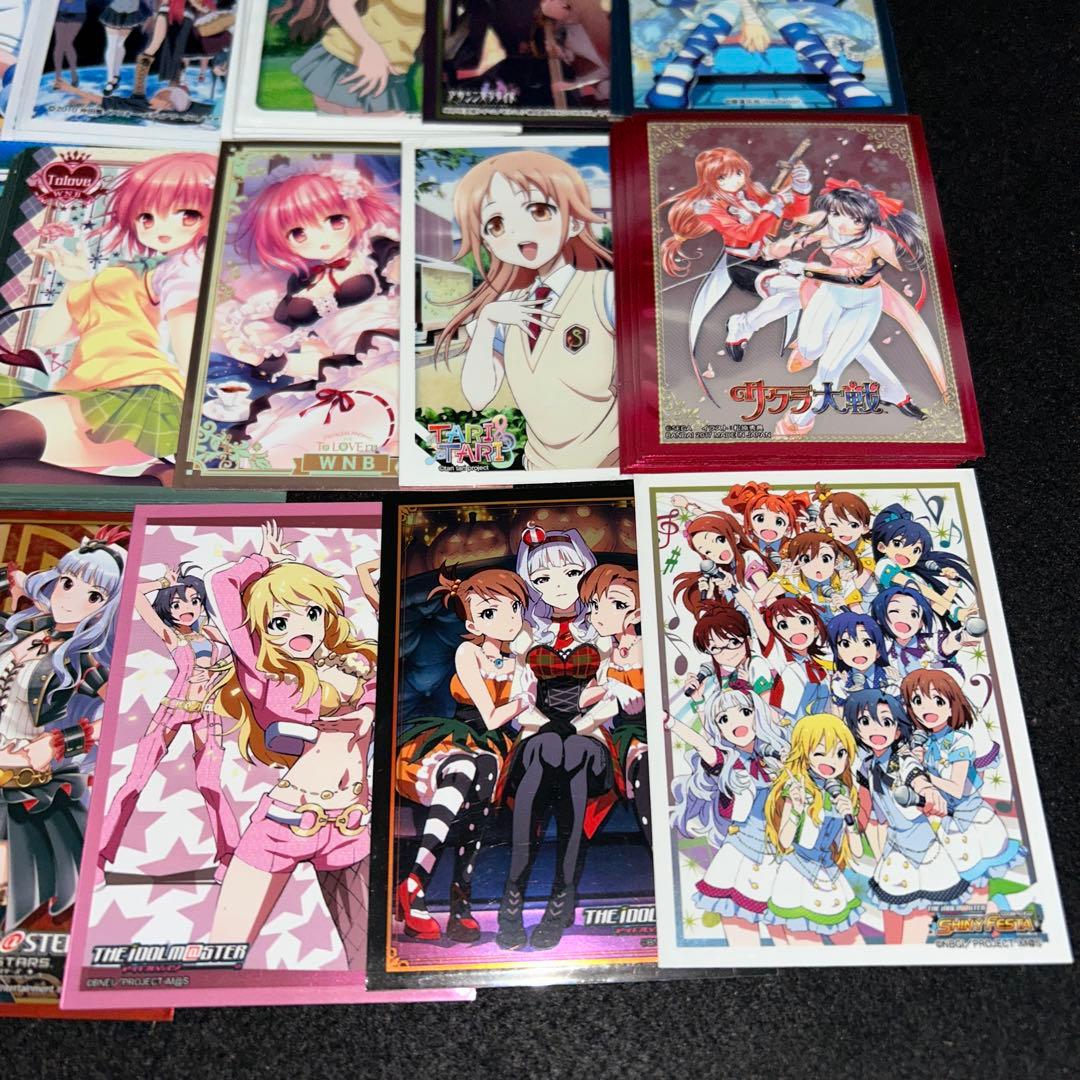 12367 キャラスリ キャラクタースリーブ大量セット 計130枚 - メルカリ