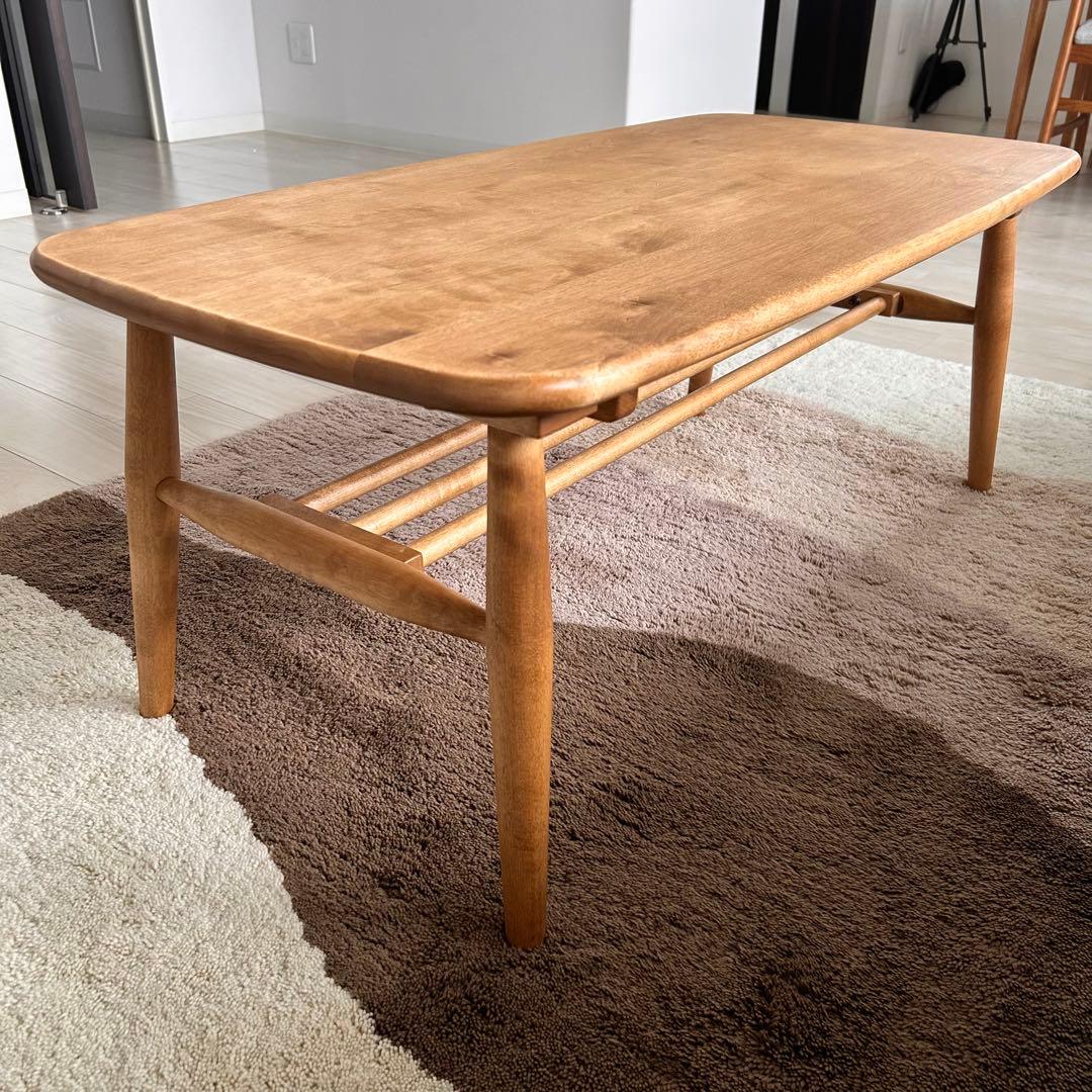 【新品】noraシリーズ ロジーセンターテーブル ロータイプ