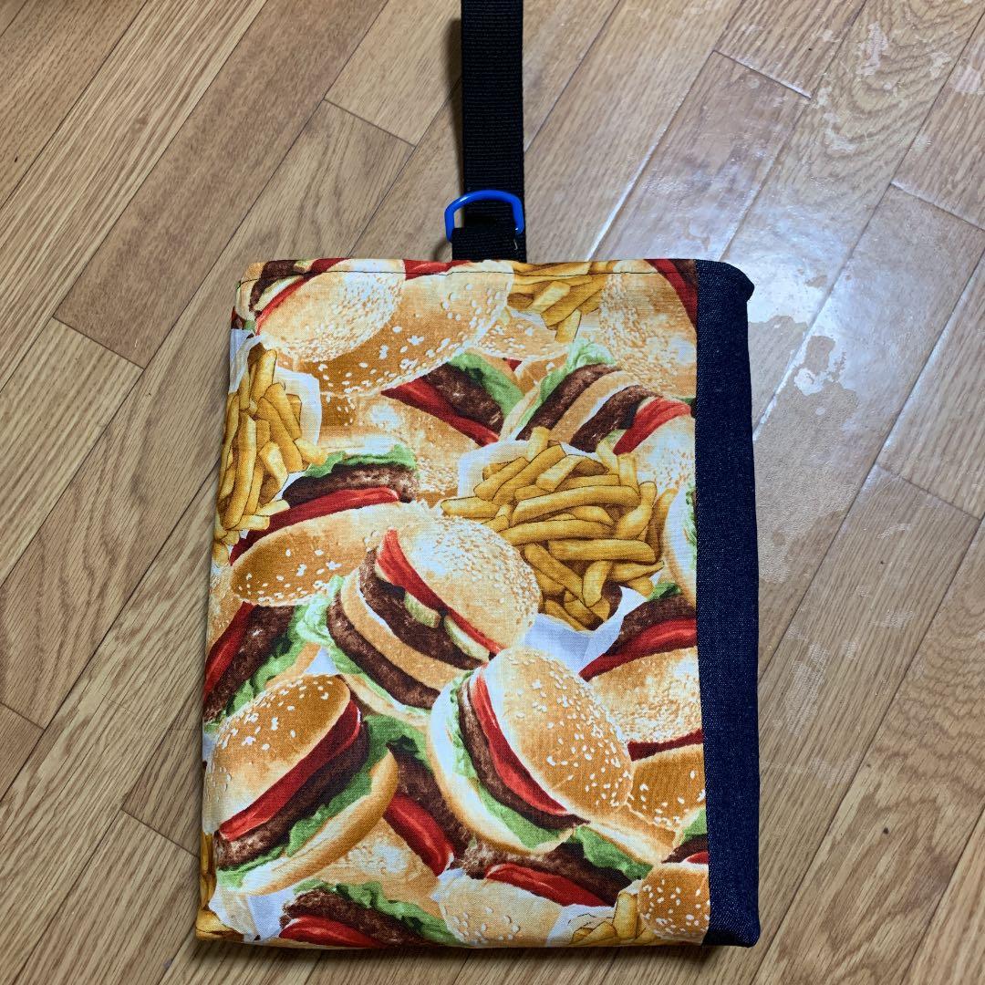 ハンバーガー柄。オーダー受付中。