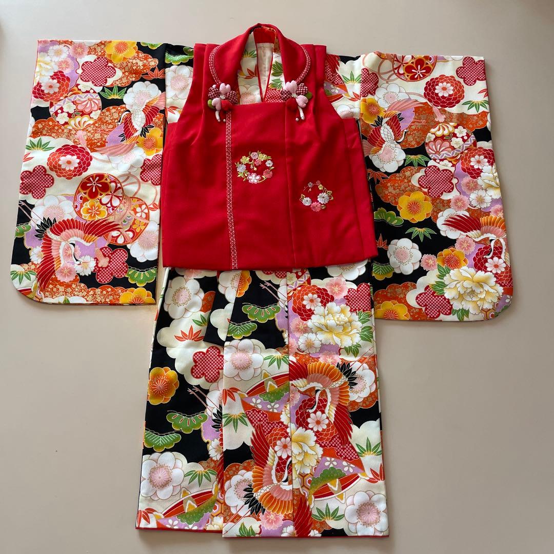 七五三 3歳 被布コート フルセット