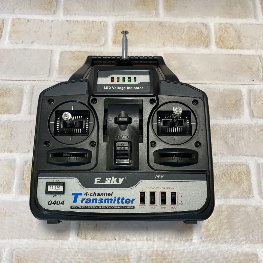 ラジコンヘリコプター E SKY 新品バッテリー付き