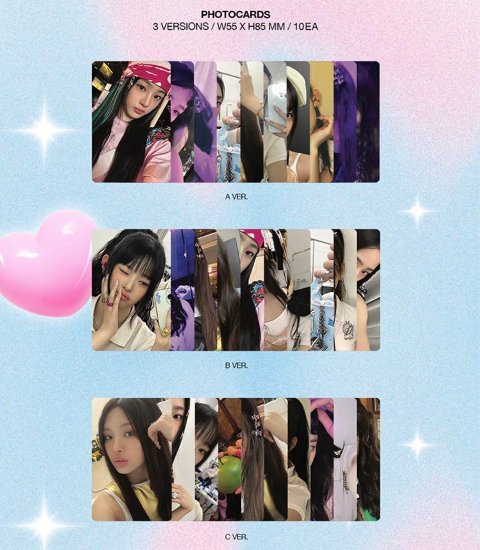 NewJeans ヘリン トレカ Get Up コンプセット 公式 HAERIN - メルカリ