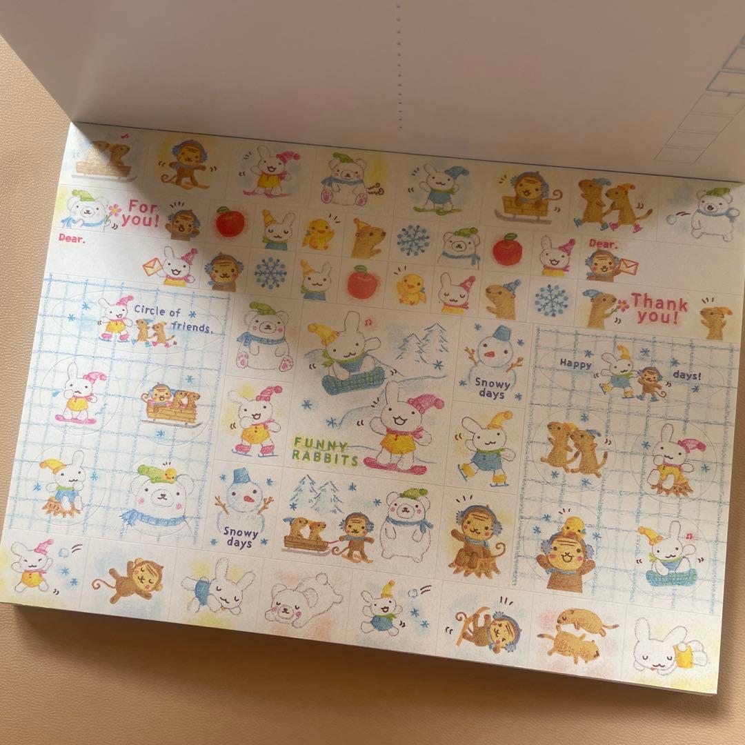 平成レトロ FUNNY RABBITS メモ 4冊 - メルカリ