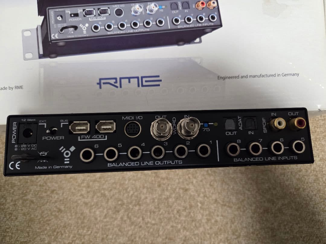 【希少】RME FIREFACE 400