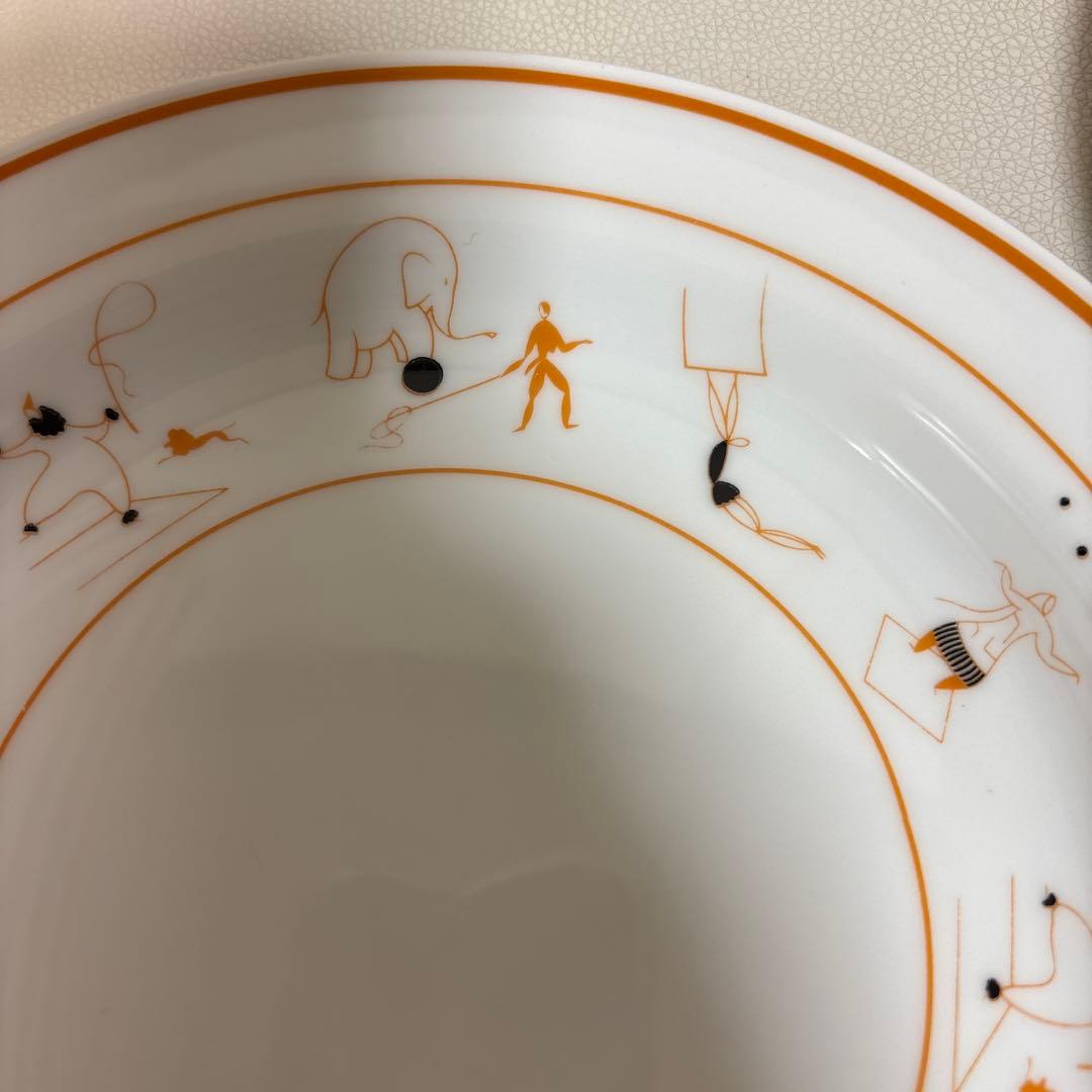 未使用美品　リチャード ジノリ ジオポンティサーカス　プレート　21cm 3枚