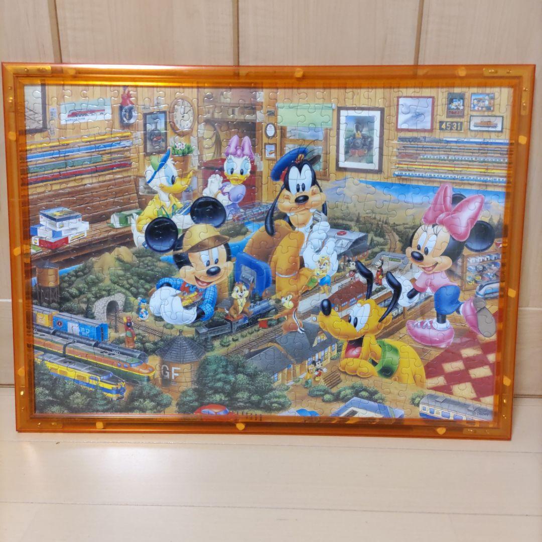 ディズニー ミッキーマウス＆ミ二ーマウス 額縁付きジグソーパズル