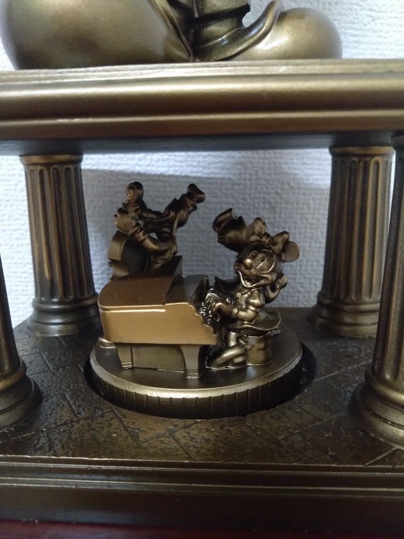 【非売品】ディズニーオーケストラ　ブロンズ像オルゴール　第一生命