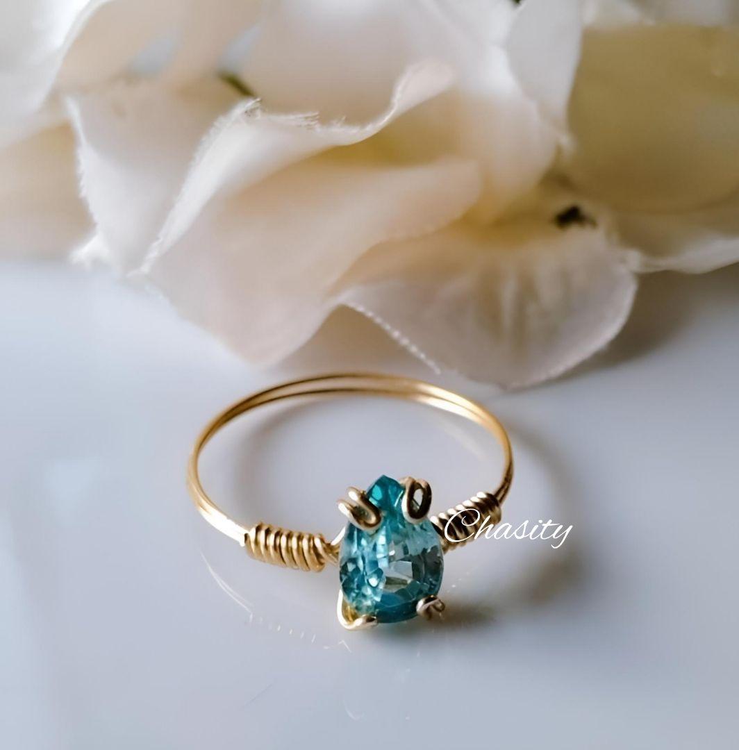 極上の逸品✨ Kgf14 宝石ルース カンボジア産 ディープブルー ジルコン