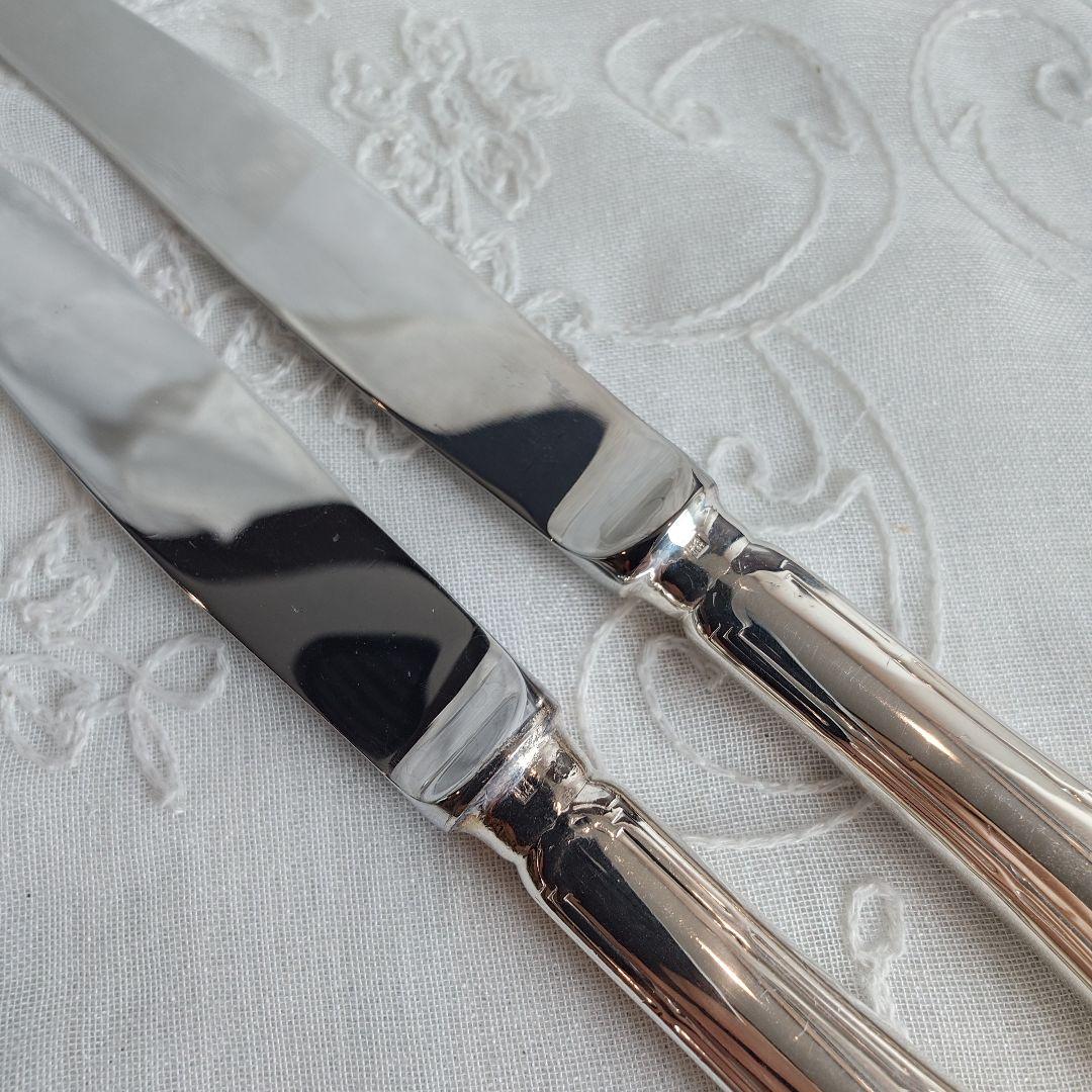 クリストフル　リュバン　テーブルナイフ　2本組