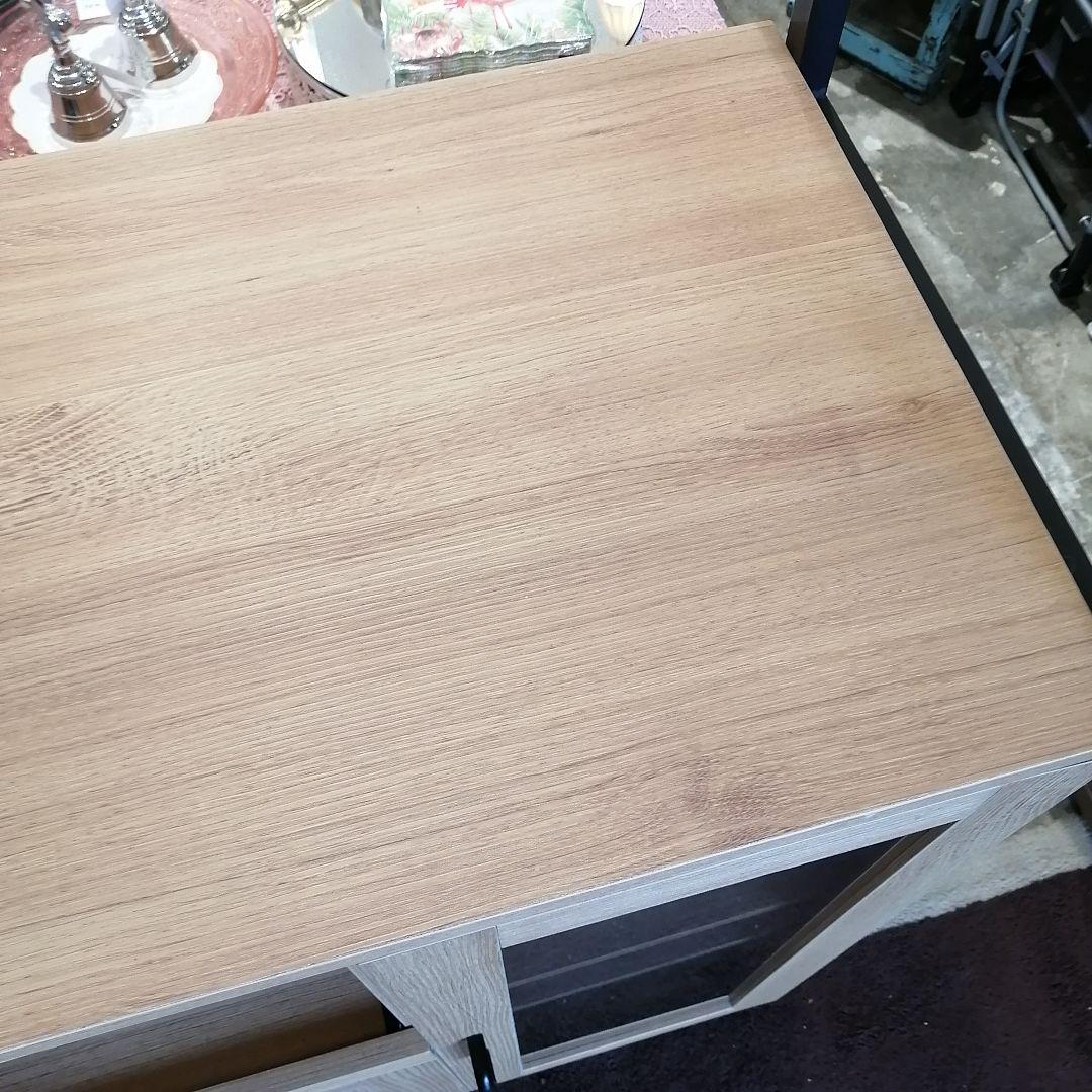 ホームテイスト GREACK グリック ヴィンテージレンジ台 食器棚 ラック