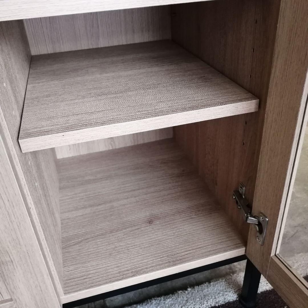 ホームテイスト GREACK グリック ヴィンテージレンジ台 食器棚 ラック