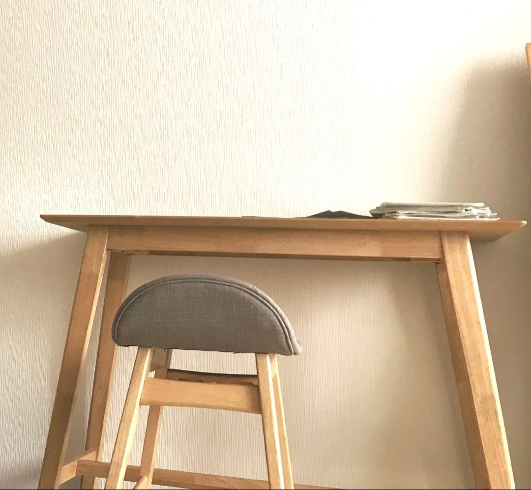 【送料込み】【美品】ニトリ　木製カウンターテーブル