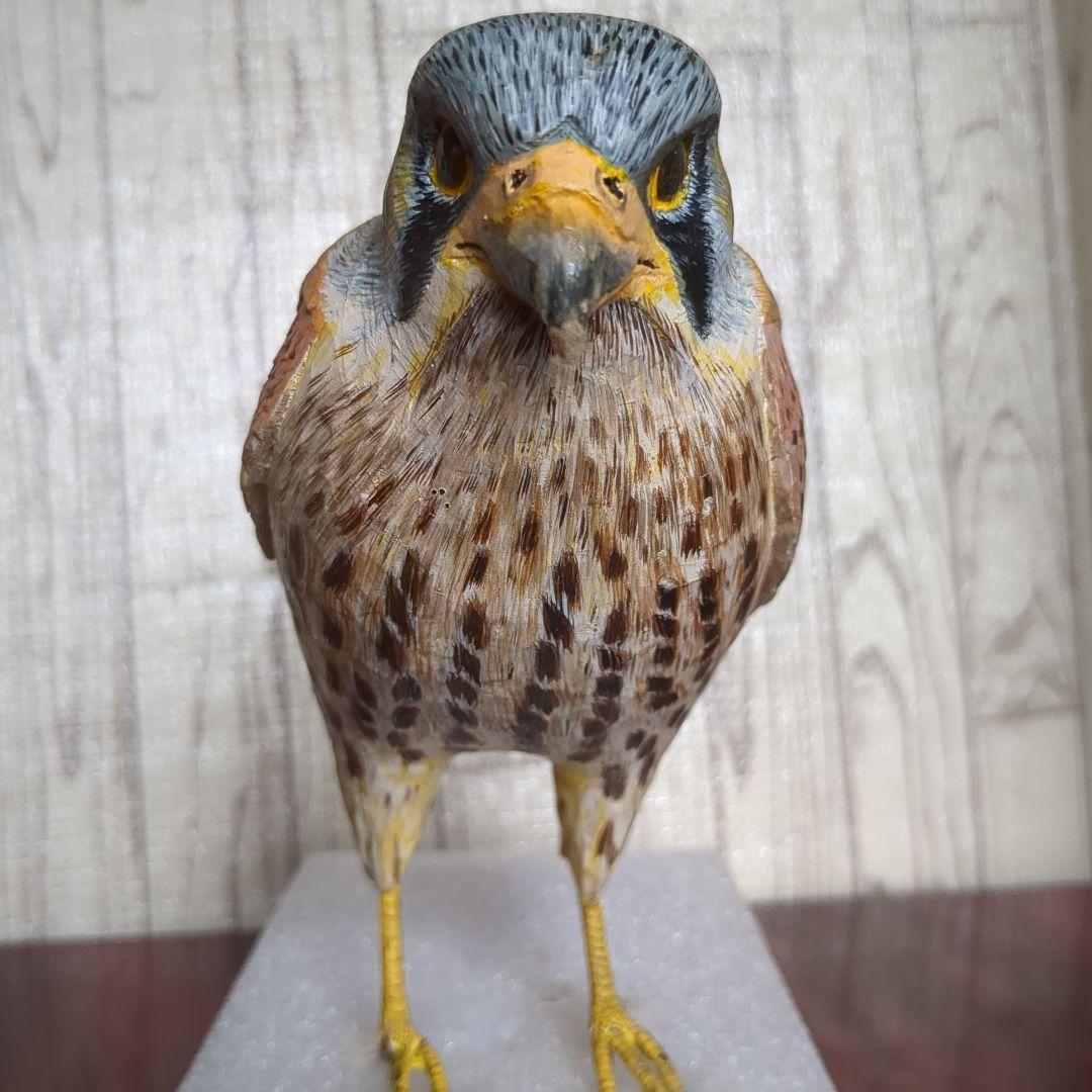 バードカービング　チョウゲンボウ