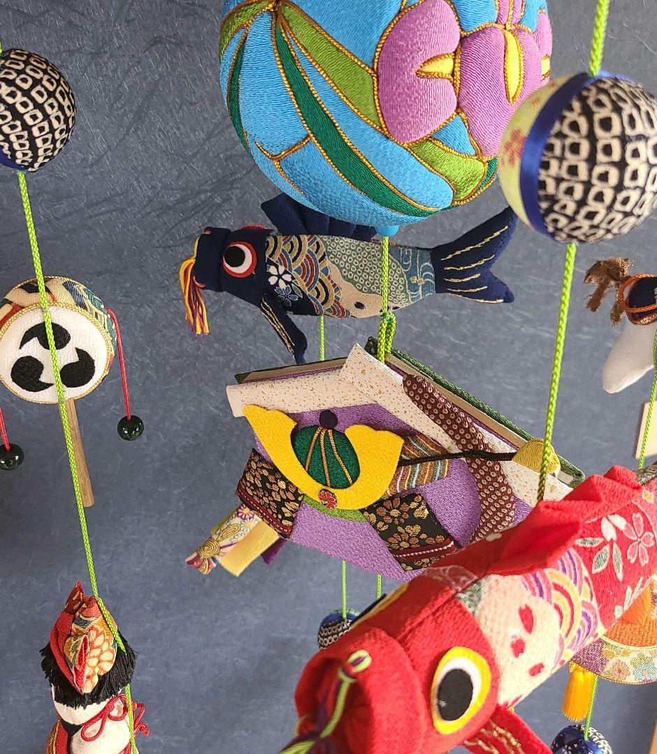 端午の節句吊るし雛 全長110㎝男の子用【ハンドメイド】 - メルカリ