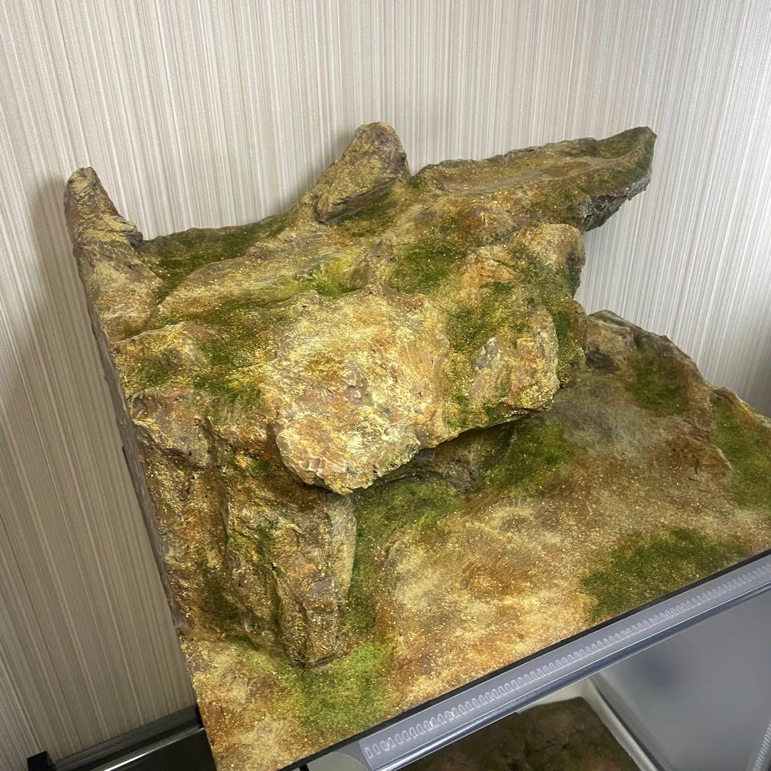 ジオラマベース 260203 岩場 ガンプラ モンハン Diorama 台座 - メルカリ