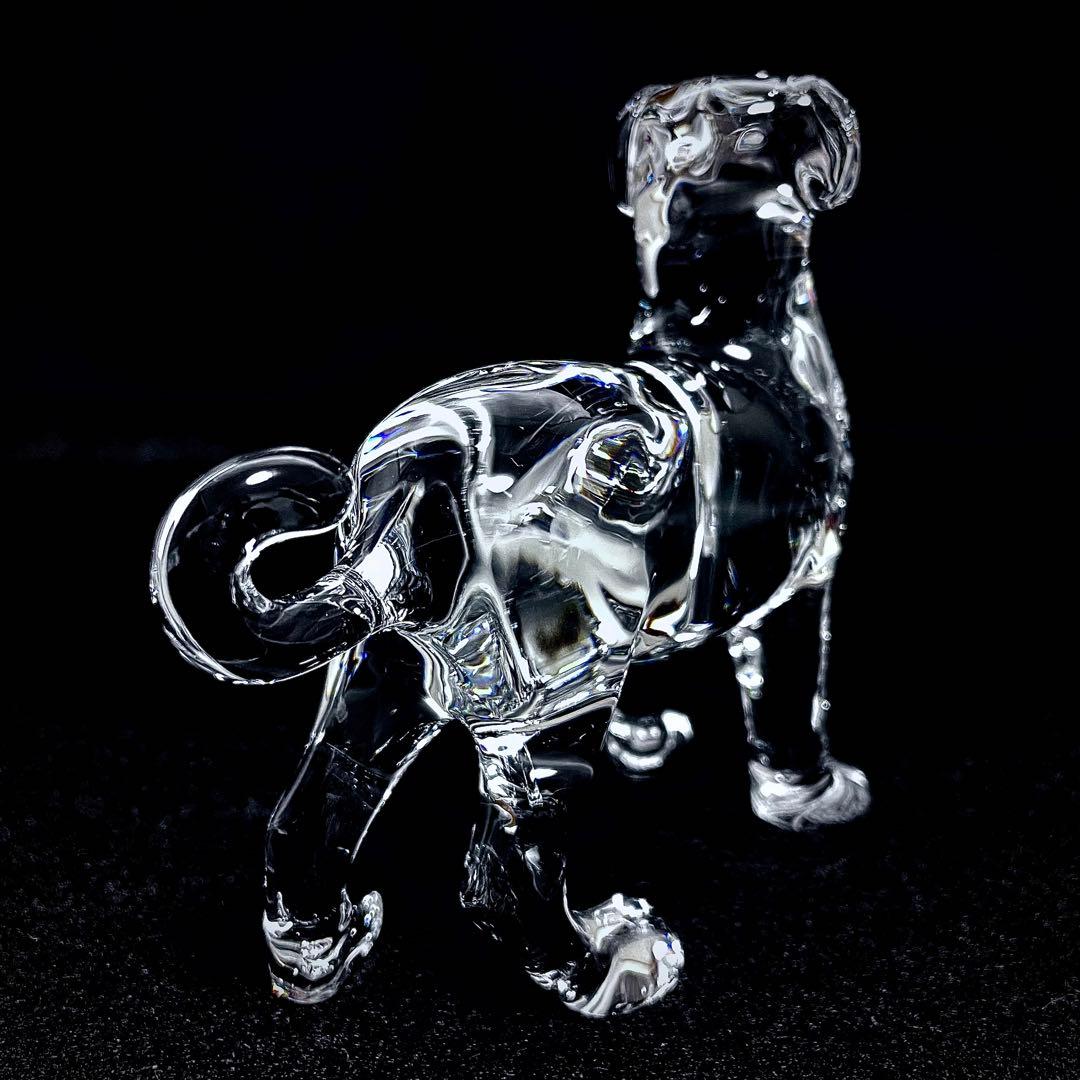 美品】 Baccarat バカラ クリスタル フィギュリン 犬 干支 戌 - メルカリ