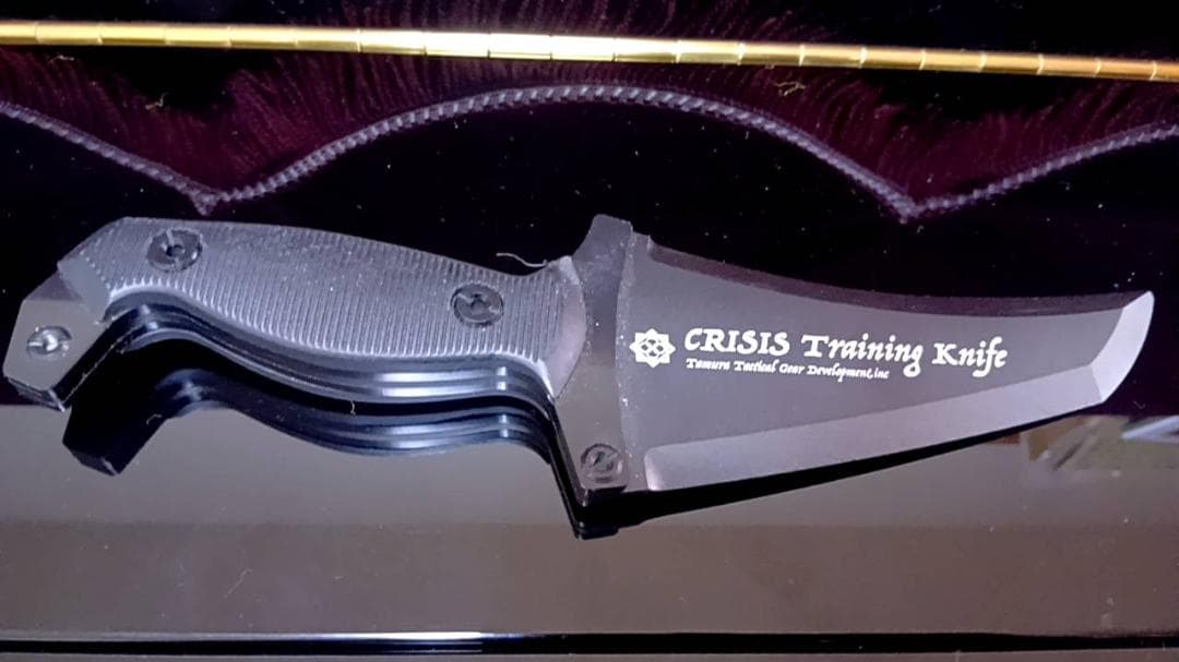 田村装備開発 CRISIS Training Knife トレーニング用 See the description) This is great! Training knife & portable