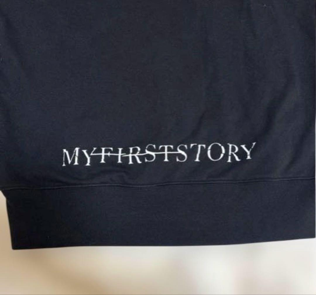 MY FIRST STORY パーカー ブラック Lサイズ - メルカリ