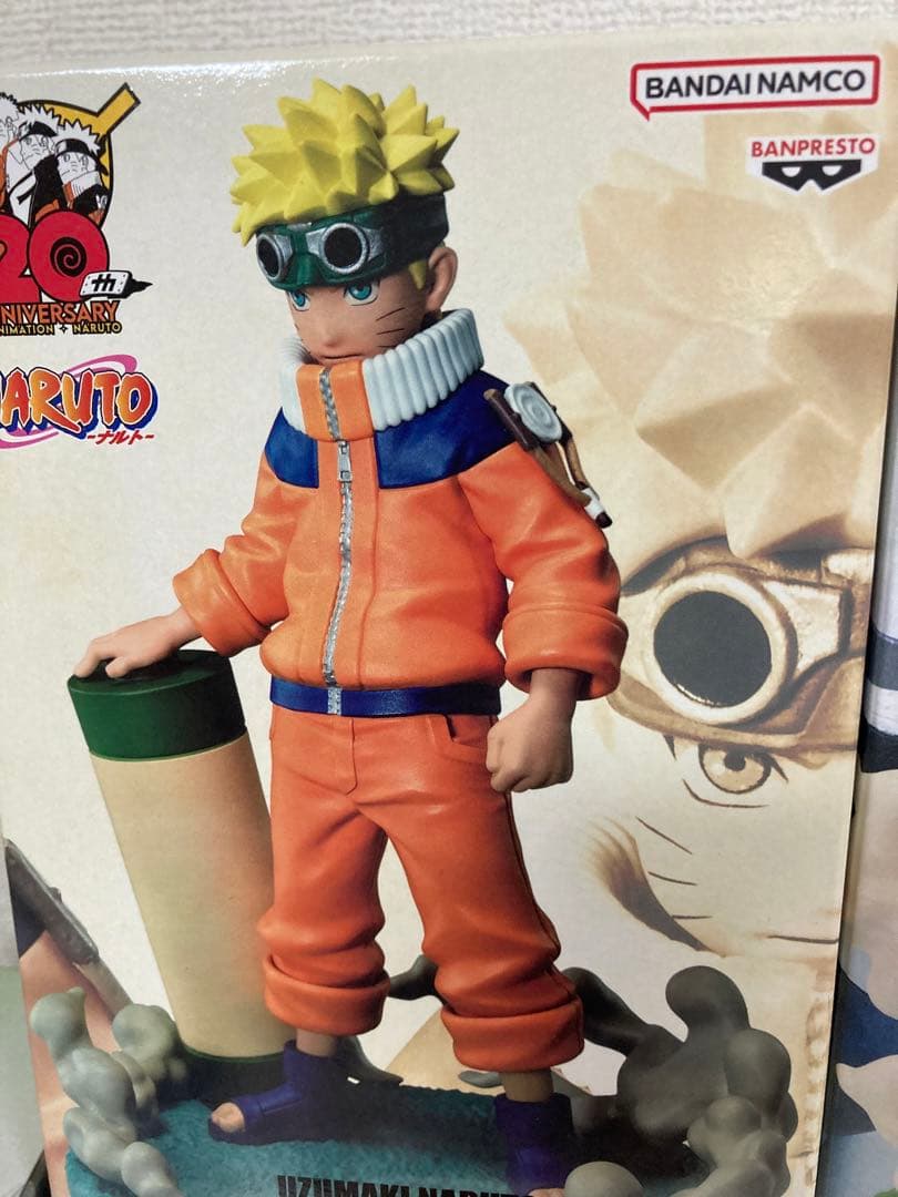 【新品・未開封】NARUTO　三竦み ナルト　サスケ　サクラ　ザブザ　ハク　ネジ