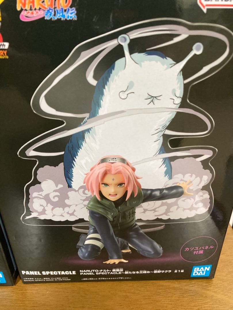 【新品・未開封】NARUTO　三竦み ナルト　サスケ　サクラ　ザブザ　ハク　ネジ