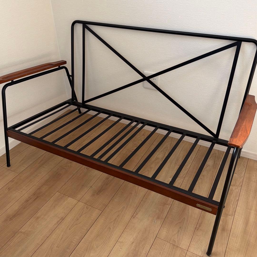 niko and... ニコアンド 2人掛けソファ ファブリックソファ 送料込み