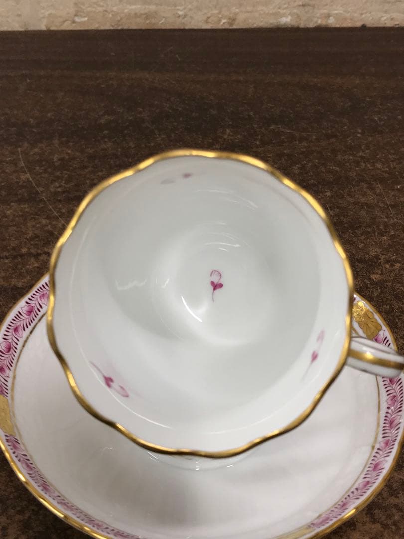 値下！【美品】HEREND ヘレンド　インドの華　C&S