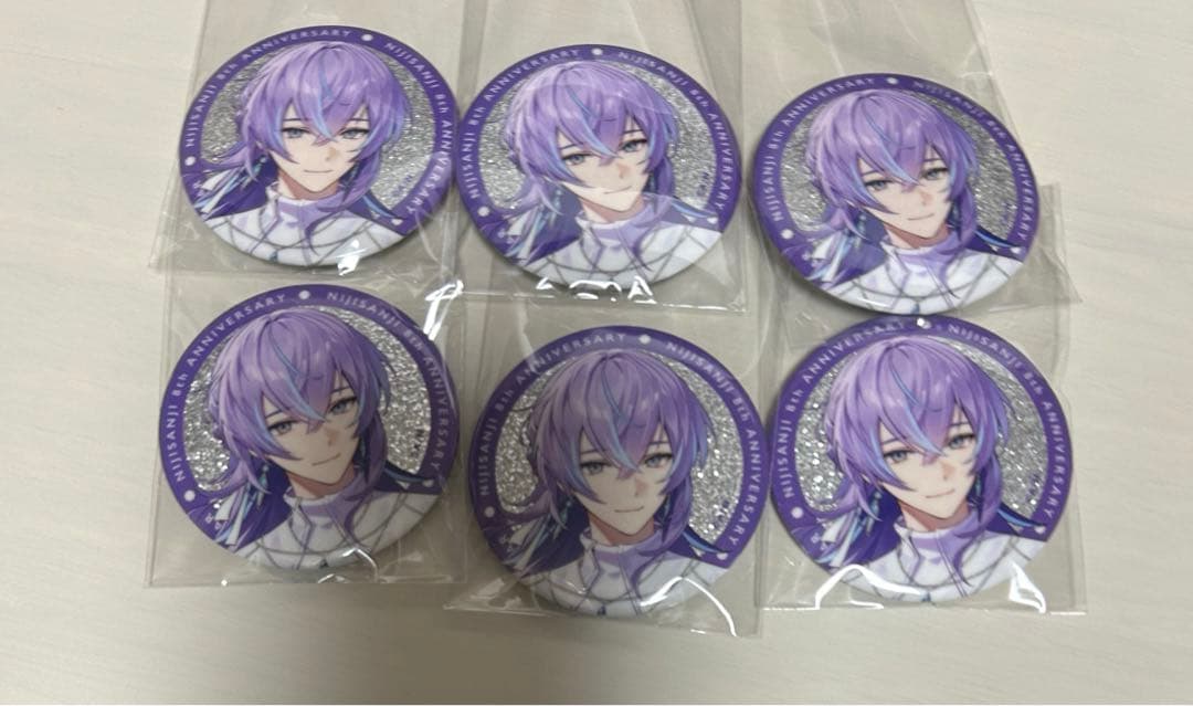 にじさんじ 8周年 8th Anniversary 缶バッジ 星導ショウ - メルカリ